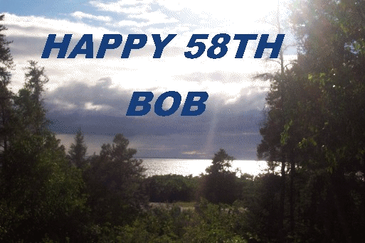 HOPE YOU HAVE A GREAT BIRTHDAY BOBBY! LOVE DAD